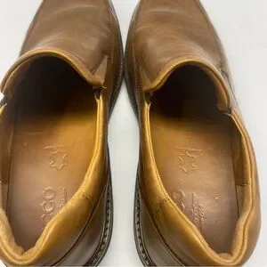 Ecco | Shoes | Ecco Holton Apron Toe Slip On Loafer Amber  display picture 1